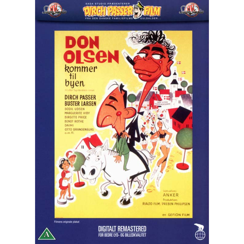 Don Olsen kommer til byen - DVD