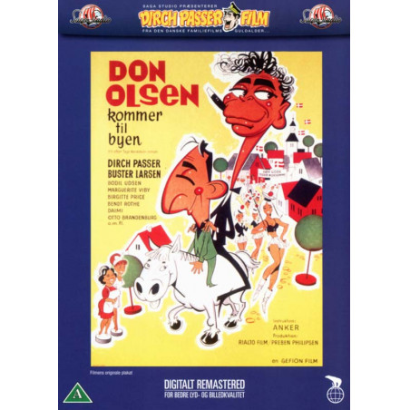 Don Olsen kommer til byen - DVD