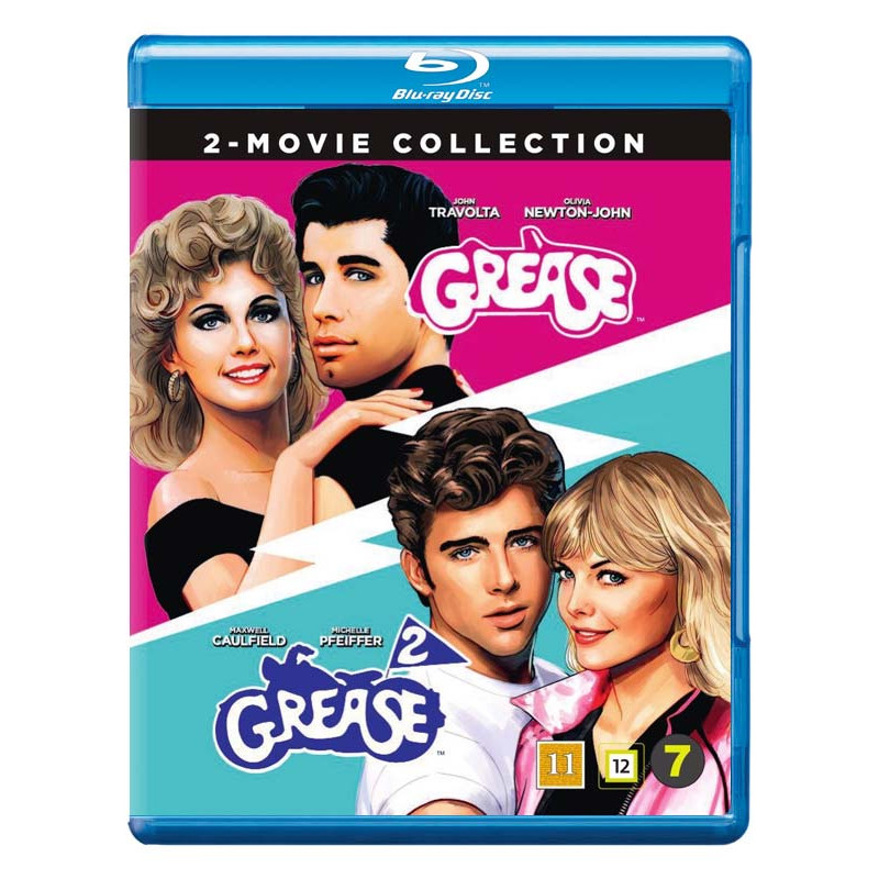 Grease 1 & 2 (Remastered)(Blu-Ray)
