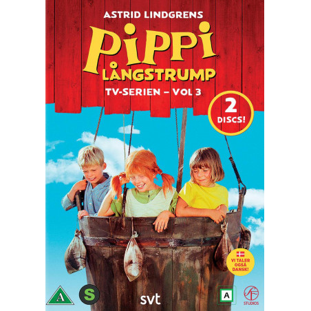 Pippi Långstrump Tv-Serie Box 3 (2-Disc)