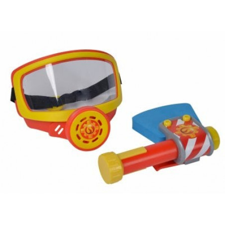 Fireman Sam - Rescue set w / oxygen mask and axe