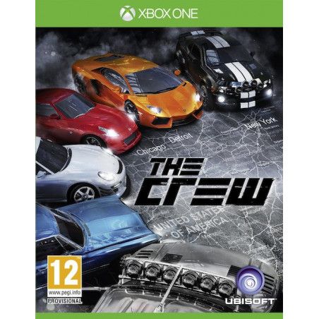 Ubisoft The Crew Standard Allemand, Anglais, Danois, Espagnol, Finlandais, Français, Italien, Japonais, Néerlandais, N