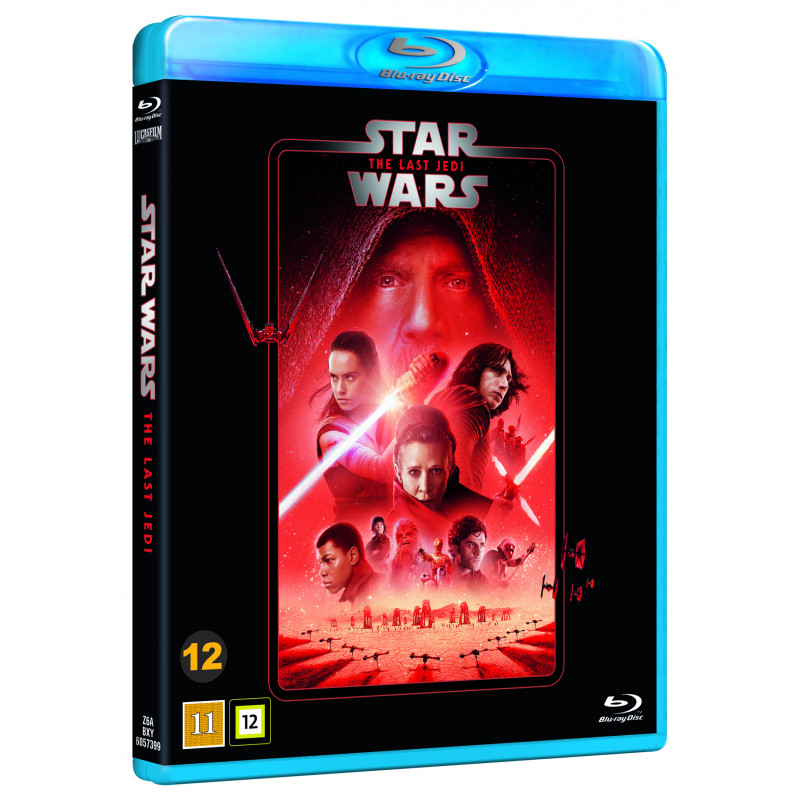 Star Wars:  Episode 8 - The Last Jedi - Blu ray