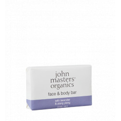 John Masters compatible Organics - Face & Body Bar w. Lavender & Ylang Ylang 128 g