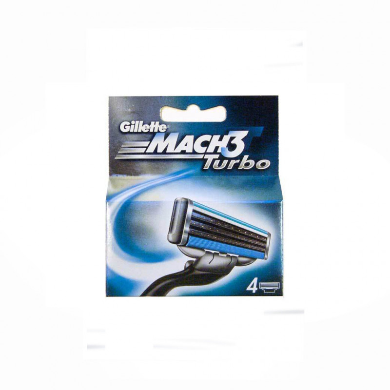 Gillette compatible Mach3 Turbo 4-pack