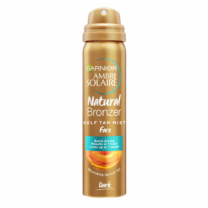 Garnier compatible - Natural Bronzer Self Tan Mist Face 75 ml