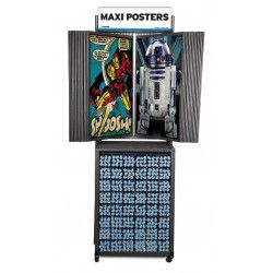 DISPLAY METAL - PA48 - 432 Maxi Poster 61x91 - 48 Faces