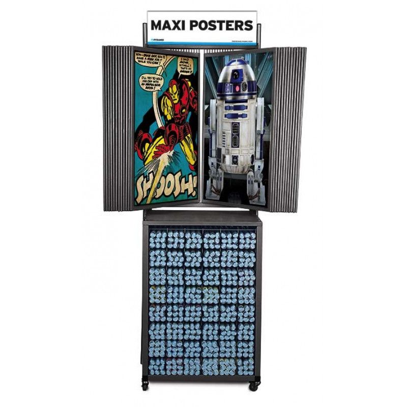 DISPLAY METAL - PA48 - 432 Maxi Poster 61x91 - 48 Faces