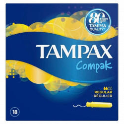 Tampax compatible - Compak Regular 18's - Bundle