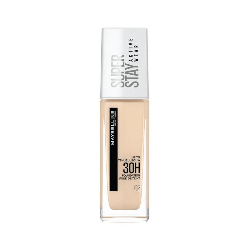 Maybelline compatible - Superstay Active Wear Foundation - 02 Naked Ivory