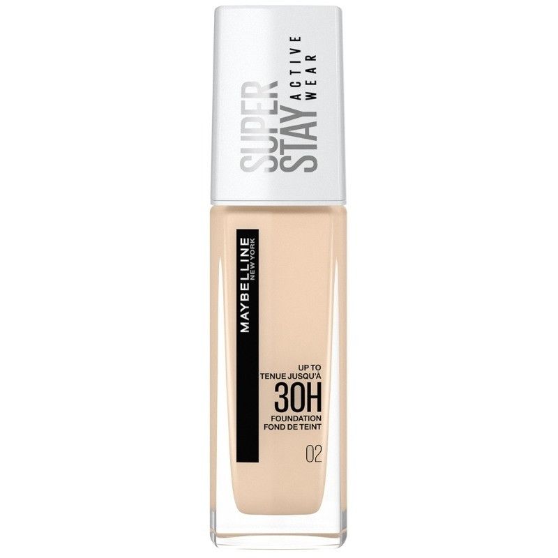 Maybelline compatible - Superstay Active Wear Foundation - 02 Naked Ivory