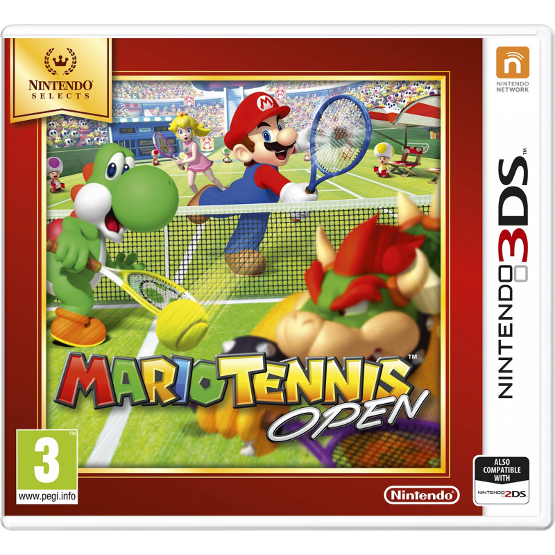 Nintendo Mario Tennis Open - Selects Sélectionne Allemand, Anglais, Espagnol, Français, Italien, Néerlandais, Portuga