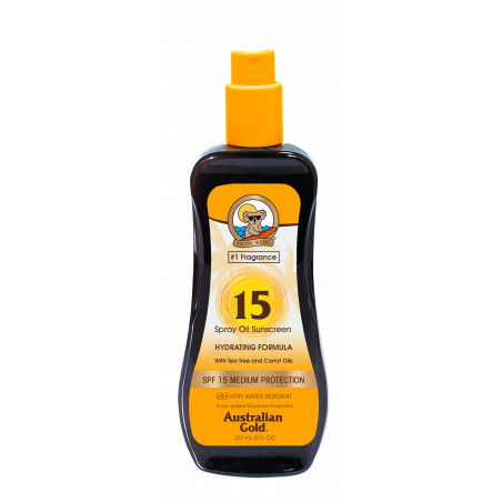 Australian Gold compatible - Carrot Spray Oil SPF 15 237 ml