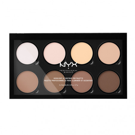 NYX Professional Makeup compatible - Highlight & Contour Pro Palette