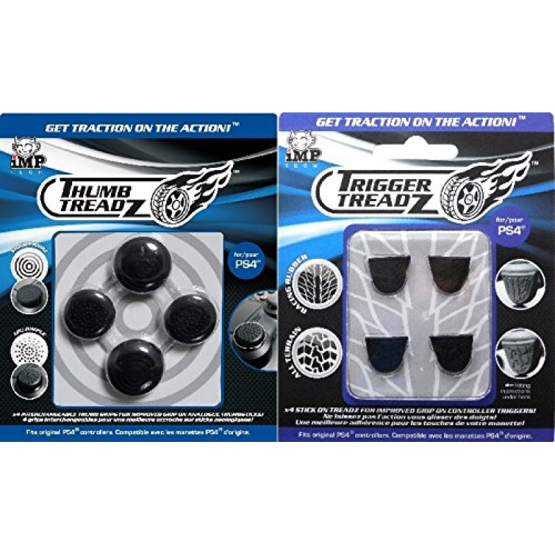 Trigger Treadz: Multiplayer Thumb & Trigger Grips Pack (PS4)
