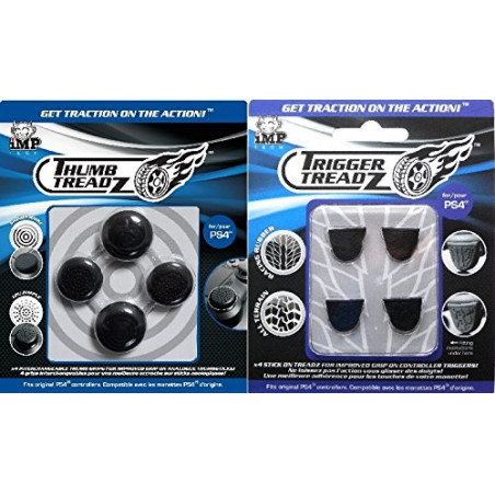Trigger Treadz: Multiplayer Thumb & Trigger Grips Pack (PS4)