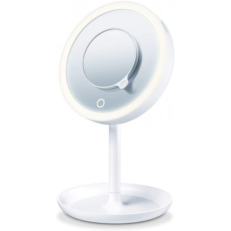 Beurer - BS 45 Illuminated Cosmetic Mirror with LED Light Touch Sensor Button - 3 Years Warranty