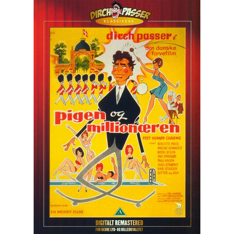 Pigen Og Millionæren - DVD