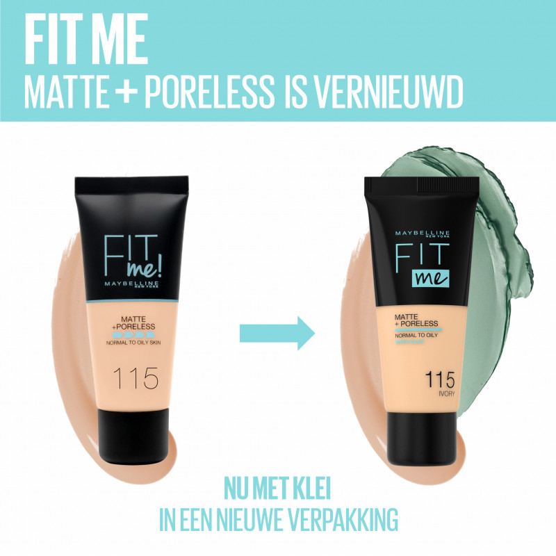 Maybelline compatible - Fit Me Matte + Poreless Foundation - 360 Mocha