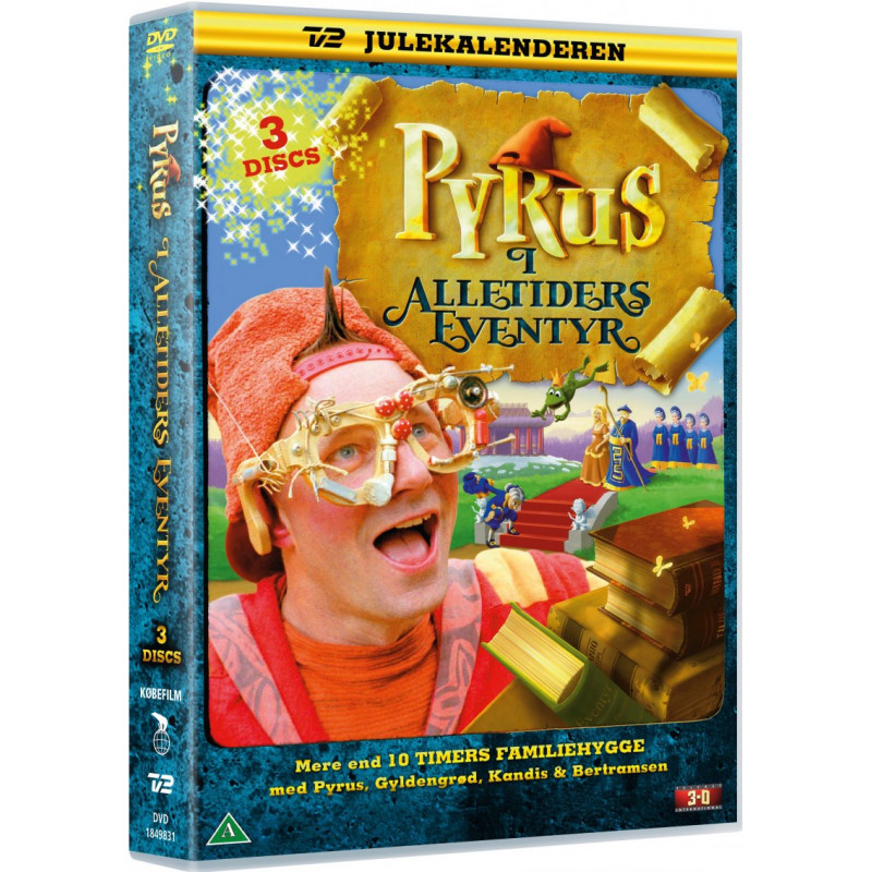 Pyrus i Alletiders Eventyr (3-disc) - DVD