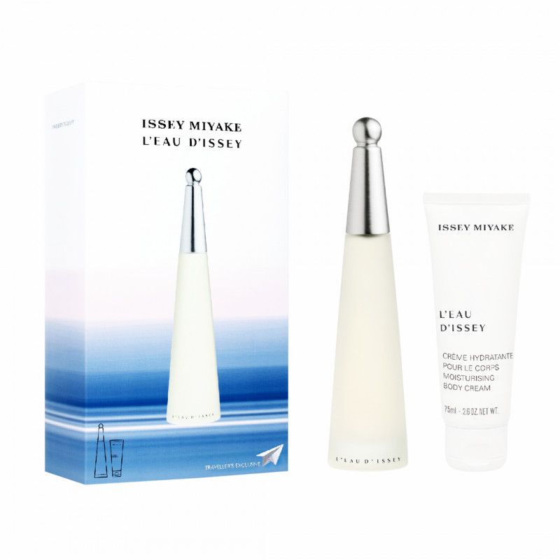 Issey Miyake compatible - L'eau D'issey for Women EDT 100 ml + Moisturising Body Lotion 75 ml - Giftset