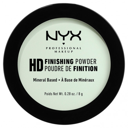 NYX Professional Makeup compatible - High Definition Finishing Powder - Mint Green