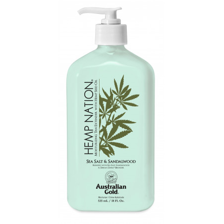 Australian Gold compatible - Hemp Nation Sea Salt & Sandalwood Tan Extender Body Lotion 535 ml