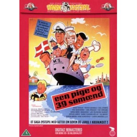 Een pige og 39 sømænd - DVD