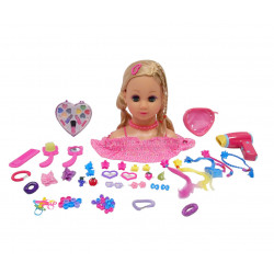 Happy Friend - Make Up Dollhead - Blonde (804012)