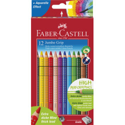 Faber-Castell - Coloured Pencil Jumbo Grip 12 pcs  (110912)