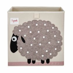3 Sprouts compatible - Storage Box - Beige Sheep