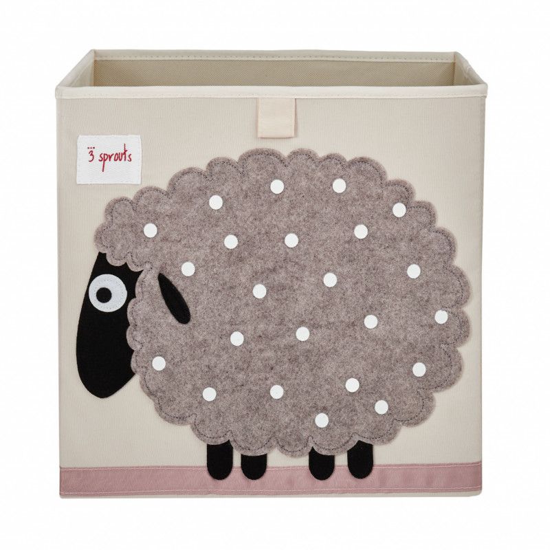 3 Sprouts compatible - Storage Box - Beige Sheep