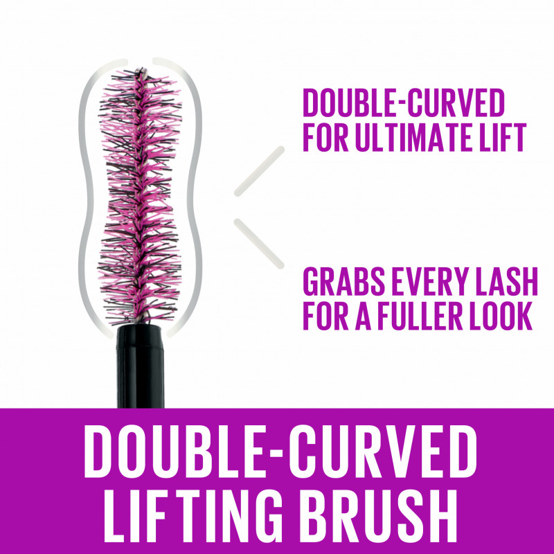 Maybelline compatible - The Falsies Lash Lift Mascara - Black