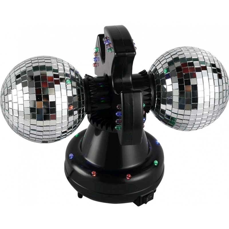 STOCK1 - Twin Mirror Ball lamp LED (501114)