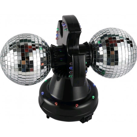 STOCK1 - Twin Mirror Ball lamp LED (501114)