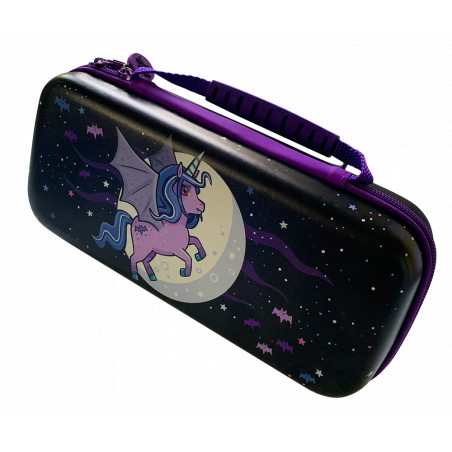 Switch Lite Moonlight Unicorn Case Purple/Violet