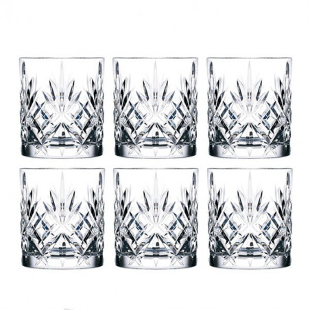 Lyngby Glas - Lyngby Krystal Melodia Whisky Glass 31 cl - Set of 6 (916107)