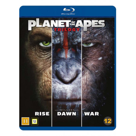 Planet of the Apes Trilogy, The (Blu-Ray)