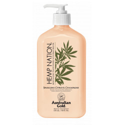 Australian Gold compatible - Hemp Nation Sparkling Citrus & Champagne Tan Extender Body Lotion 535 ml