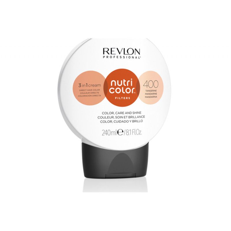 Revlon compatible - Nutri Color Filters Fashion 240 ml - 400 Tangerine
