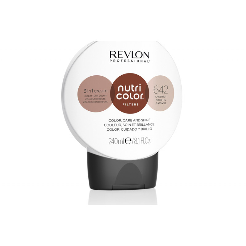 Revlon compatible - Nutri Color Filters Toning 240 ml - 642 Chestnut