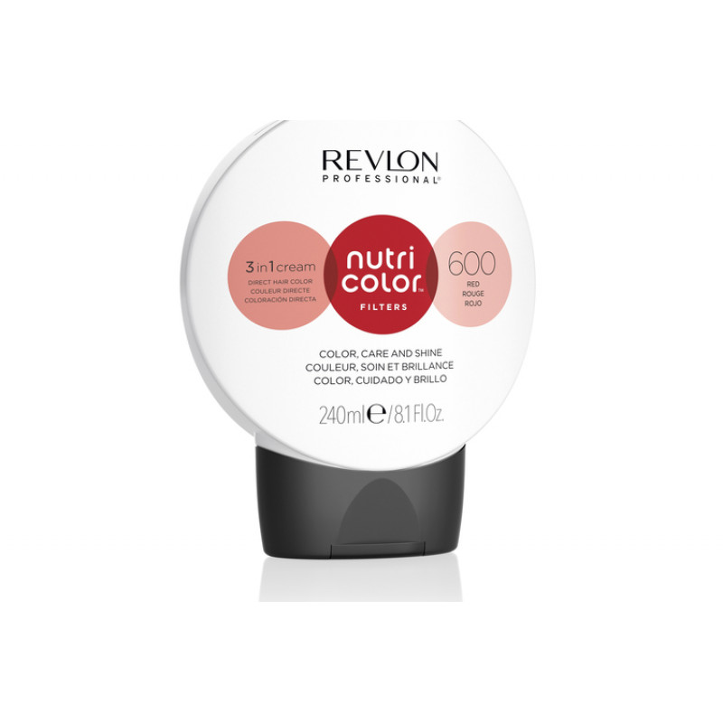Revlon compatible - Nutri Color Filters Fashion  240 ml - 600 Red