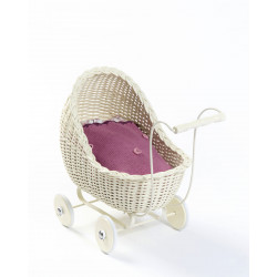 Smallstuff - Doll Stroller - Off White (51001-02)