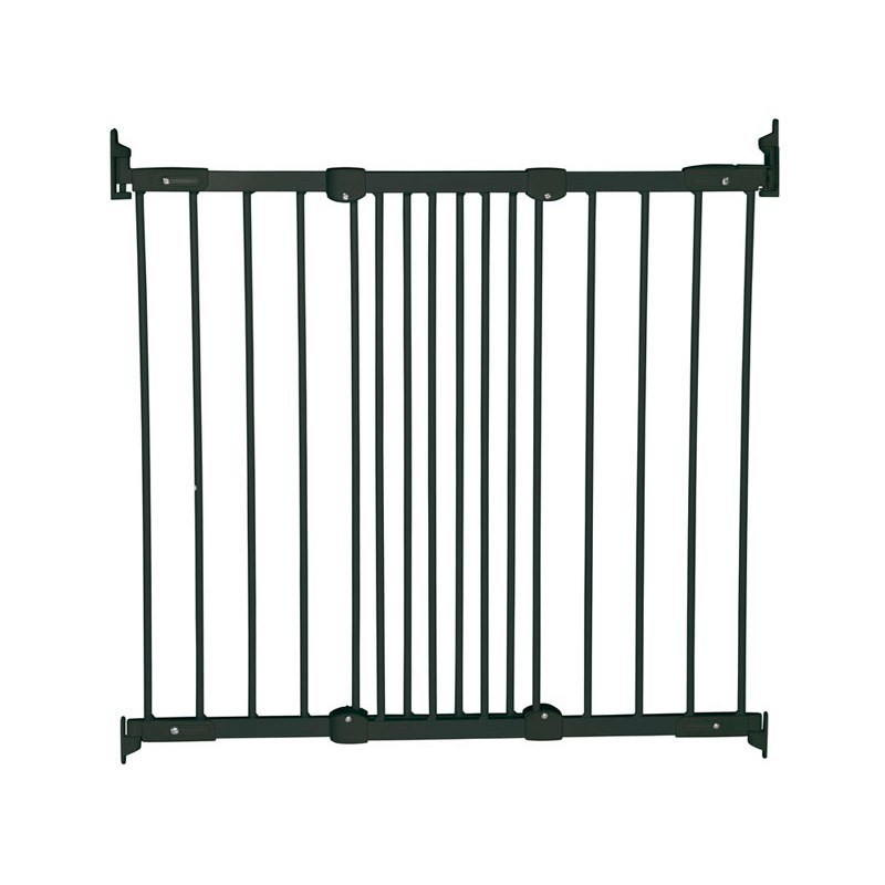 Baby Dan compatible - Safety Gate - Flexi Fit metal Black - 67-105,5 cm (55116-2600-10)