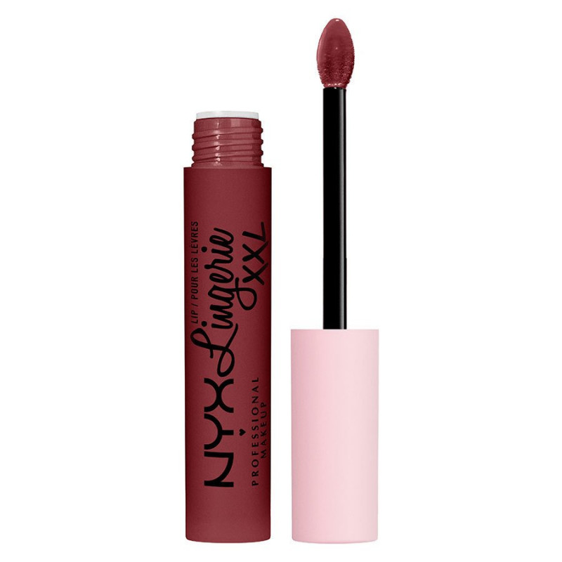NYX Professional Makeup compatible - Lip Lingerie XXL Matte Liquid Lipstick - Strip & Tease