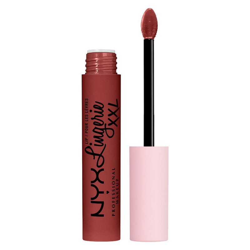 NYX Professional Makeup compatible - Lip Lingerie XXL Matte Liquid Lipstick - Straps Off