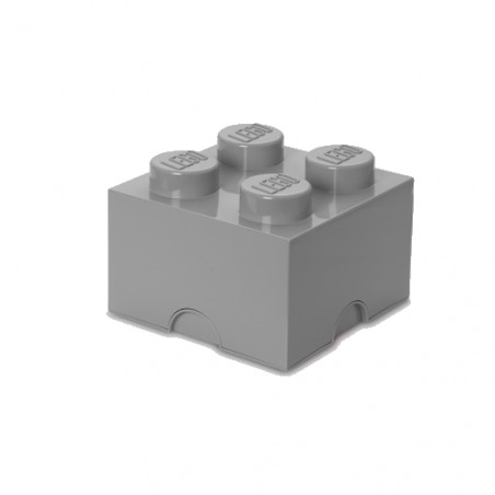Room Copenhagen compatible - LEGO Storeage Brick 4 - Stone Grey (40031740)