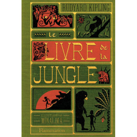 LE LIVRE DE LA JUNGLE - Edition Minalima