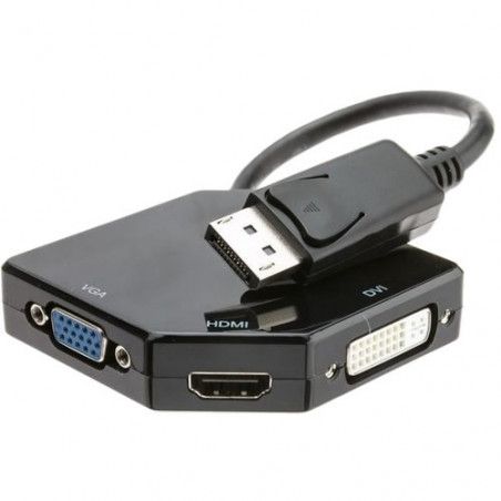 MINI DISPLAYPORT TO HDMI/DVA VGA 3-IN-1/30HZ - VGA 1080P