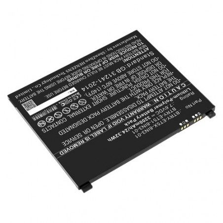 DLH Batterie Li-Pol 7.6V 3200mAh 25Wh - BTRY-ET51-8IN3-01 / BTRY-ET5X-8IN3-01
